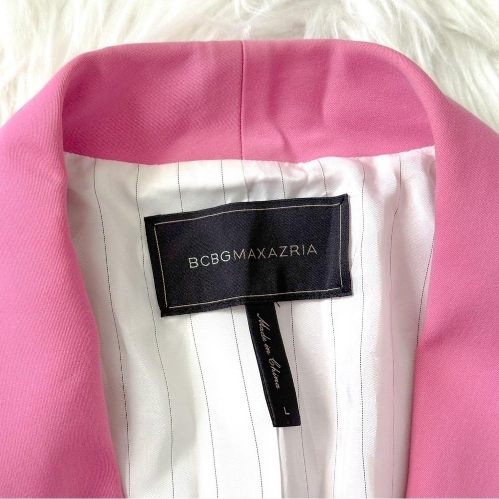 BCBGMAXAZRIA Classic Blazer Jacket Suit Large - Picture 7 of 12